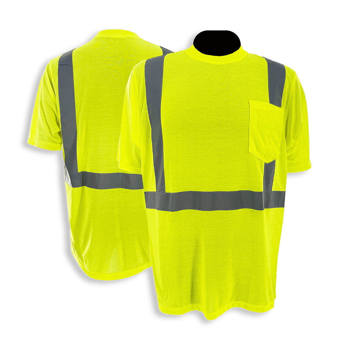 C2V X-CRASH 8T11G2H Safety T-Shirt, Type R Class 2