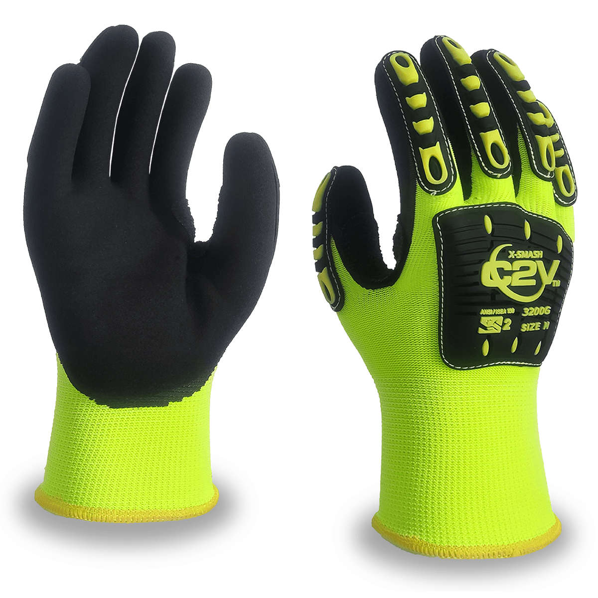 C2V X-SMASH 3200G Impact Glove, A2 Cut