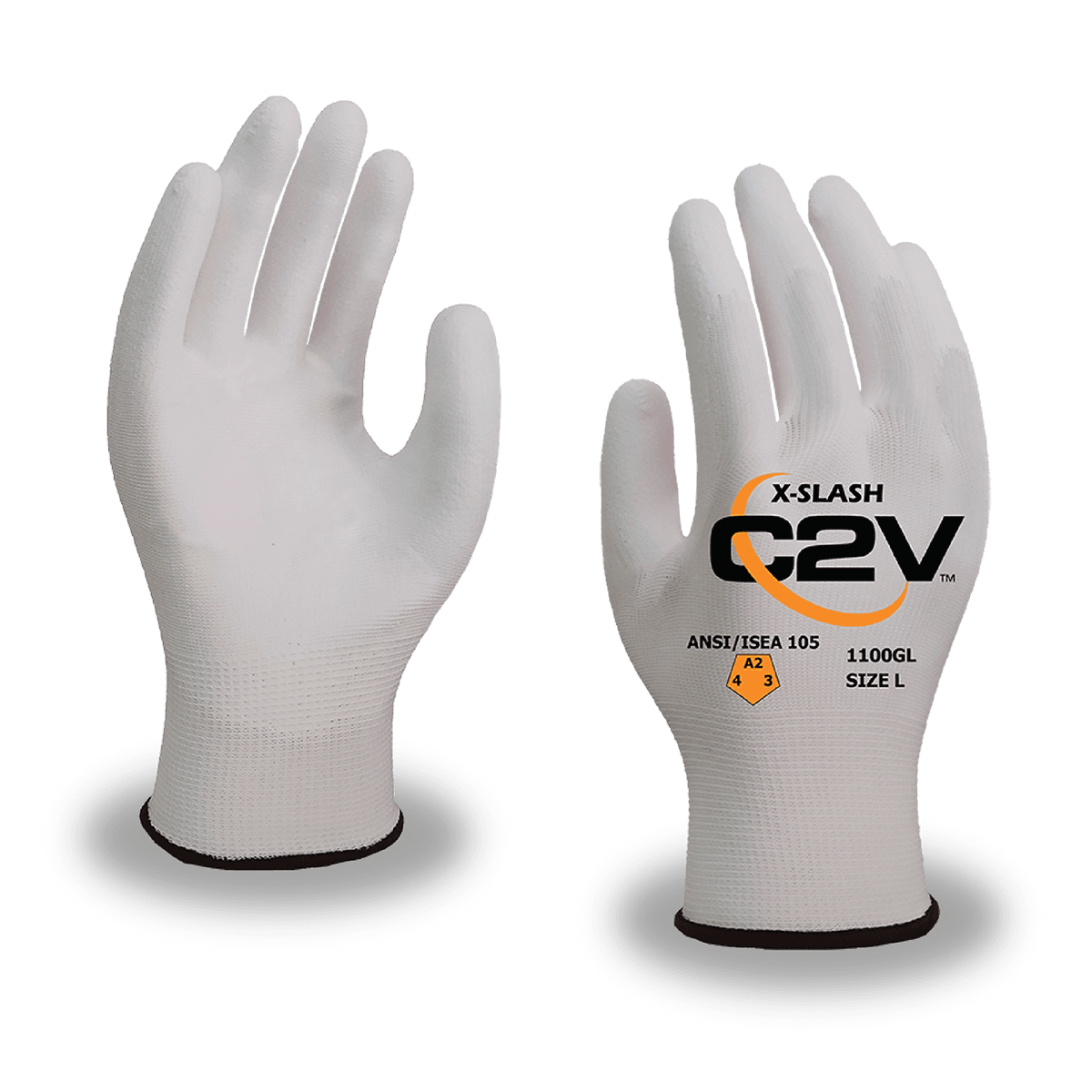 C2V X-SLASH 1100G Cut Resistant Glove, A2 Cut