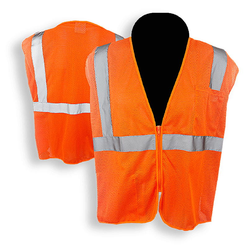C2V X-CRASH 8V13O2H Safety Vest, Type R Class 2