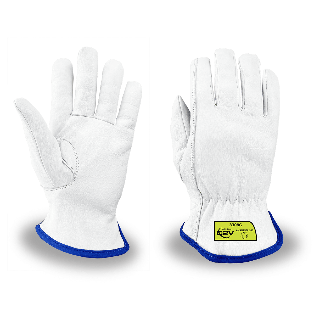 C2V X-SLASH 3308G Cut Resistant Glove, A7 Cut