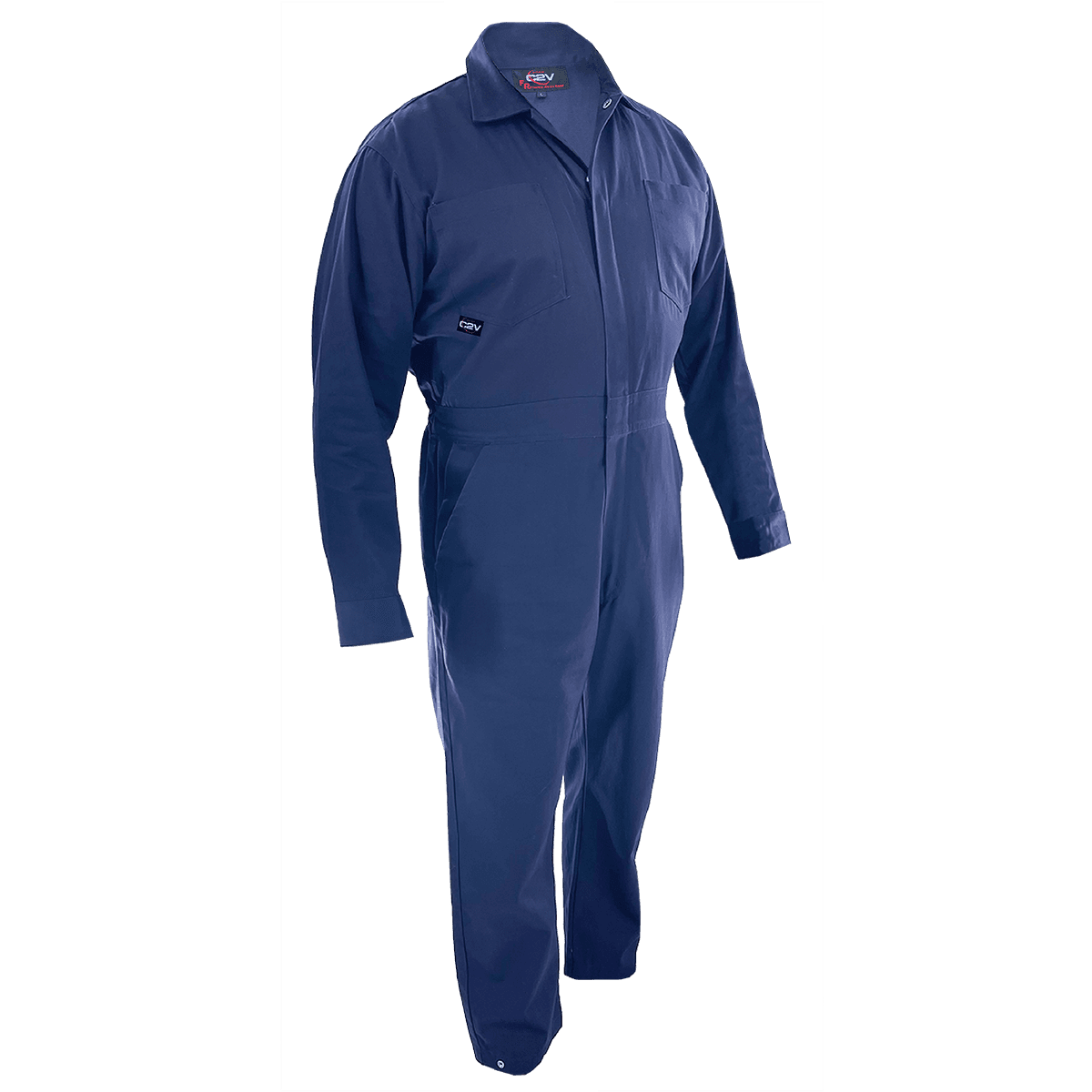 C2V X-FLASH 9002FN FR Coverall, Navy, NFPA 2112 CAT 2