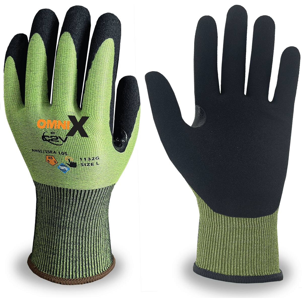 C2V OMNI-X 1132G Cut Resistant Glove, A5 Cut
