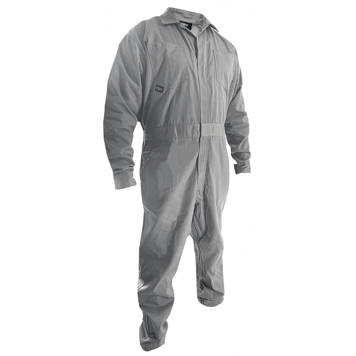 C2V X-FLASH 9000FG FR Coverall, Gray, NFPA 2112 CAT 2