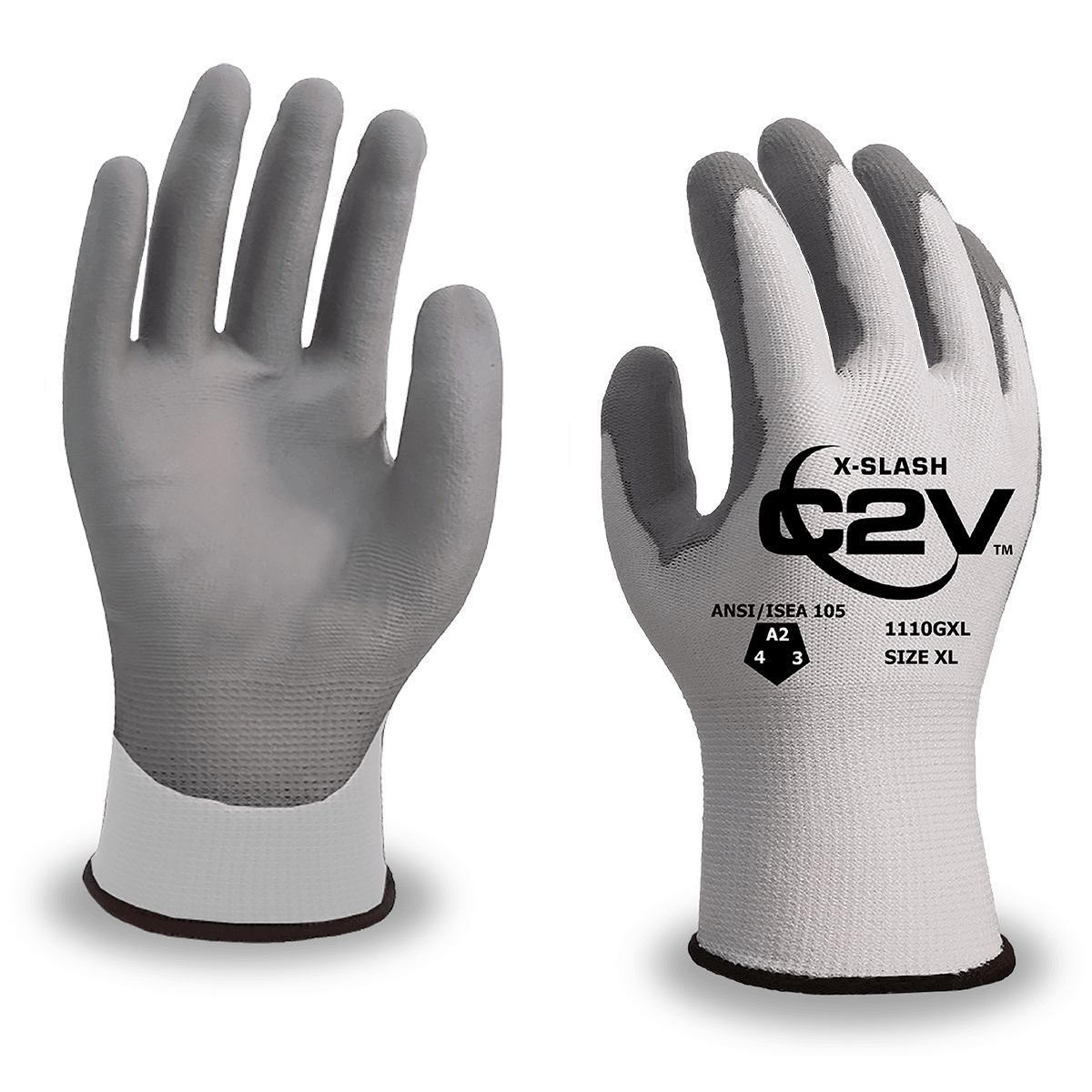 C2V X-SLASH 1110G Cut Resistant Glove, A2 Cut