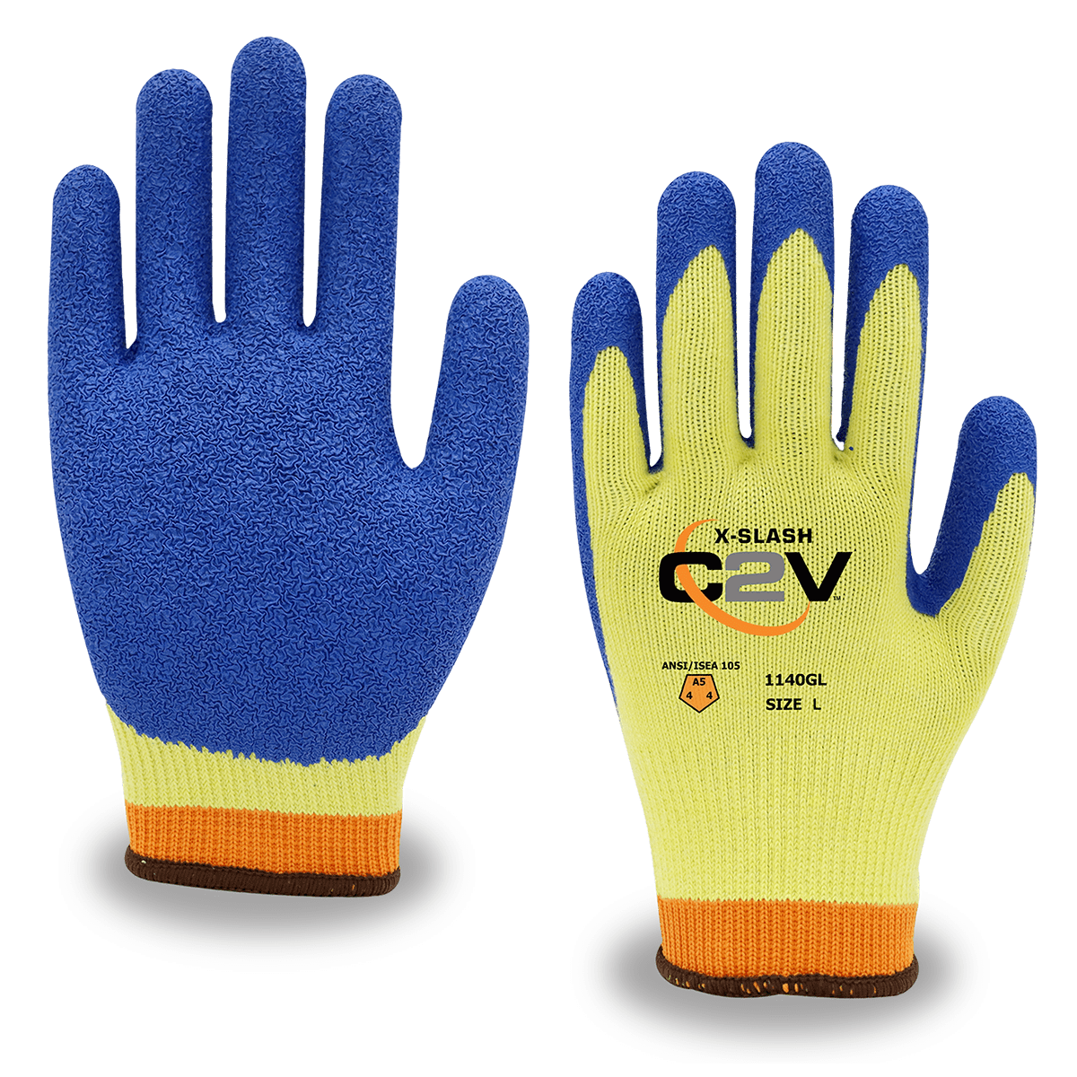 C2V X-SLASH 1140G Cut Resistant Glove, A5 Cut