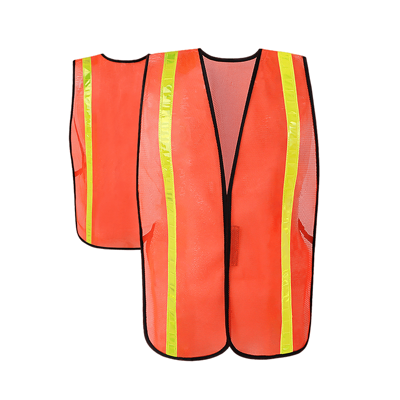 C2V X-CRASH 8V02O1H Non-Rated Mesh Vest, 1" Tape