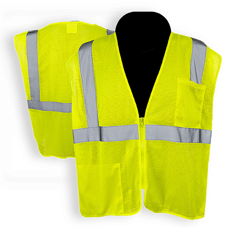 C2V X-CRASH 8V13G2H Safety Vest, Type R Class 2